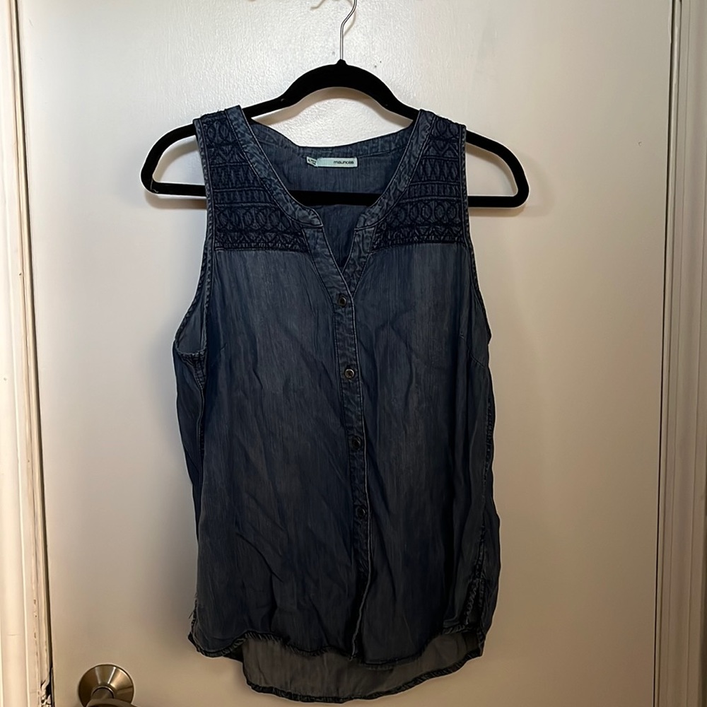 Maurice’s cute jean tank